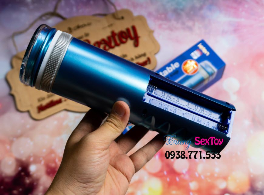 Máy thủ dâm Leten rung thụt siêu phê kèm gel bôi trơn