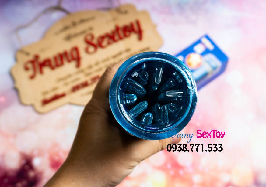 Máy thủ dâm Leten rung thụt siêu phê kèm gel bôi trơn