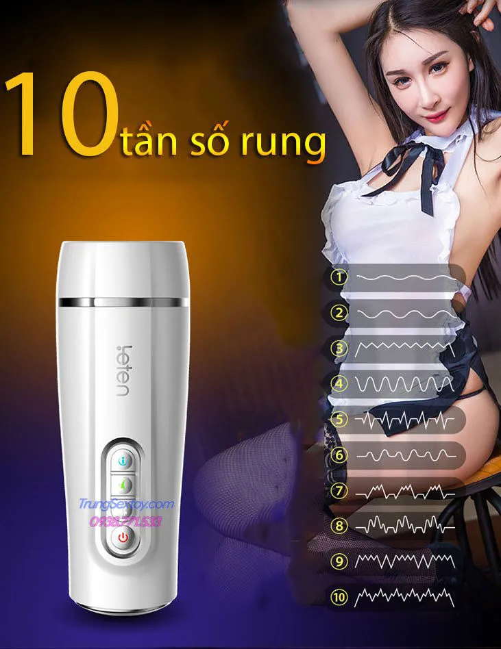 Âm đạo giả Leten 4D chính hãng cho quý ông lên đỉnh