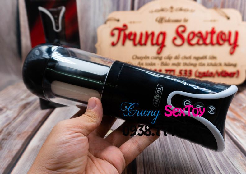 Mua Máy thủ dâm rung thụt Yeain có tiếng rên dùng là bao sướng  có tốt không?