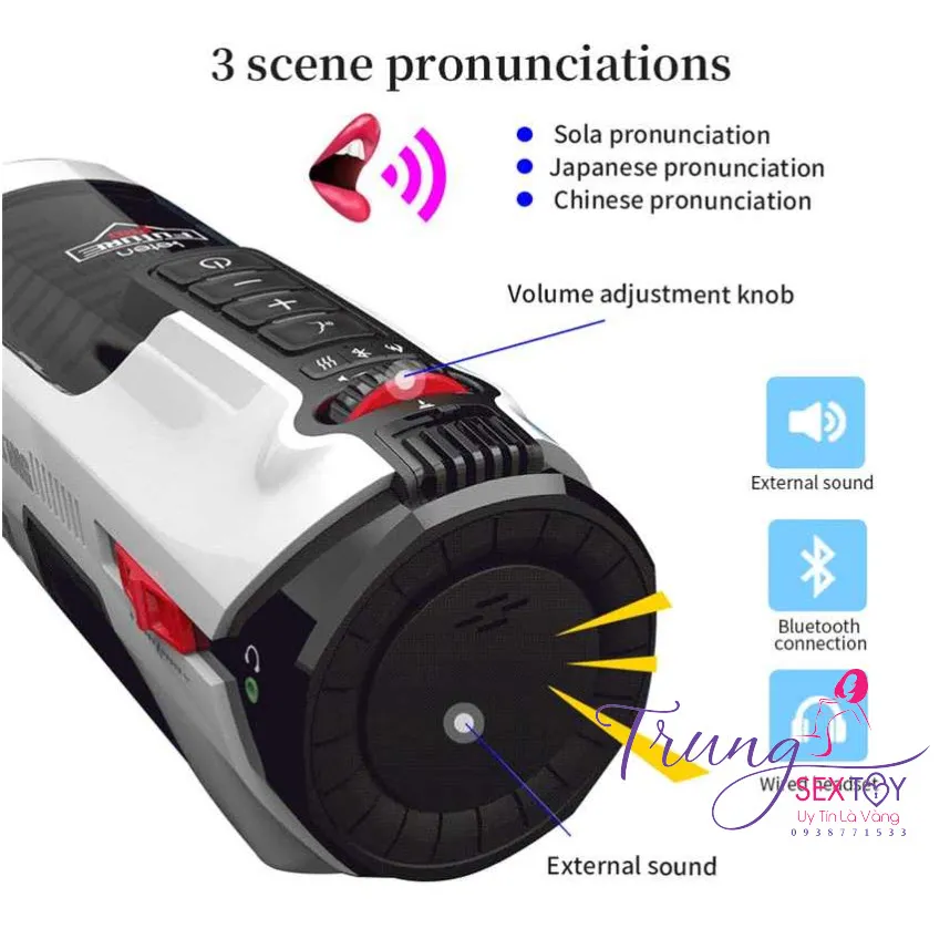 Máy bú mút Leten Future Pro rung va đập sưởi ấm âm thanh rên