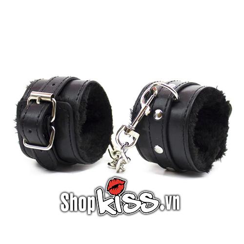 Khóa Tay Da Đồ Chơi Bạo Dâm Chất Liệu Mềm Tạo Cảm Giác Mới Lạ