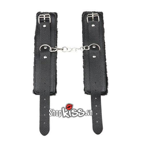 Khóa Tay Da Đồ Chơi Bạo Dâm Chất Liệu Mềm Tạo Cảm Giác Mới Lạ