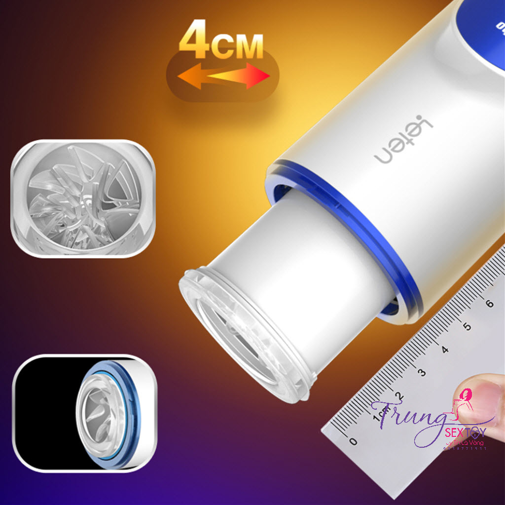Máy thủ dâm Leten Turbo rung thụt cực mạnh