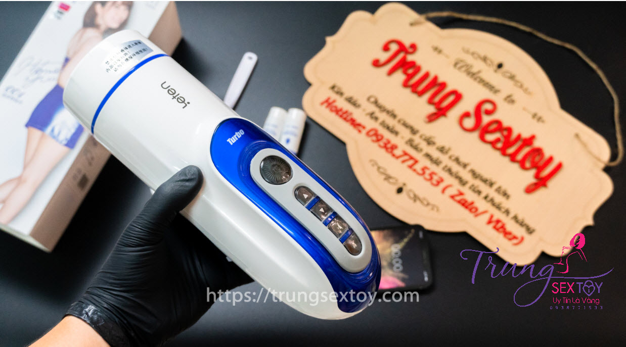 Máy thủ dâm Leten Turbo rung thụt mạnh sạc USB bảo hành 12 tháng