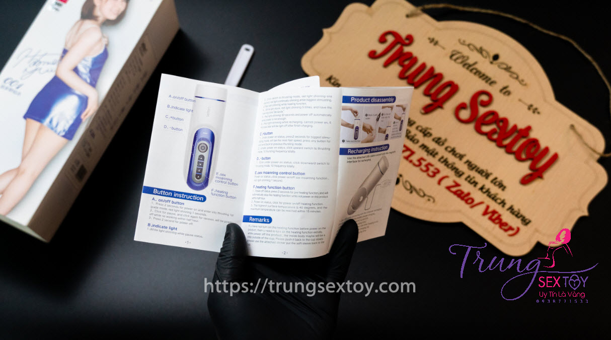 Máy thủ dâm Leten Turbo rung thụt mạnh sạc USB bảo hành 12 tháng