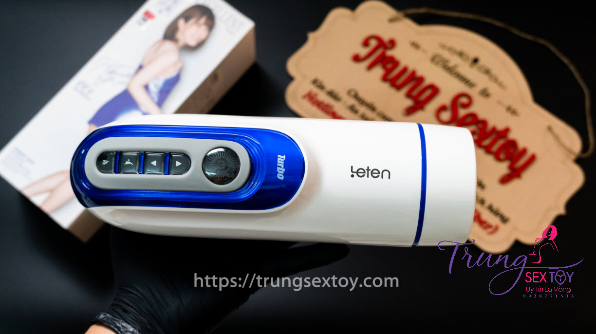 Máy thủ dâm Leten Turbo rung thụt cực mạnh