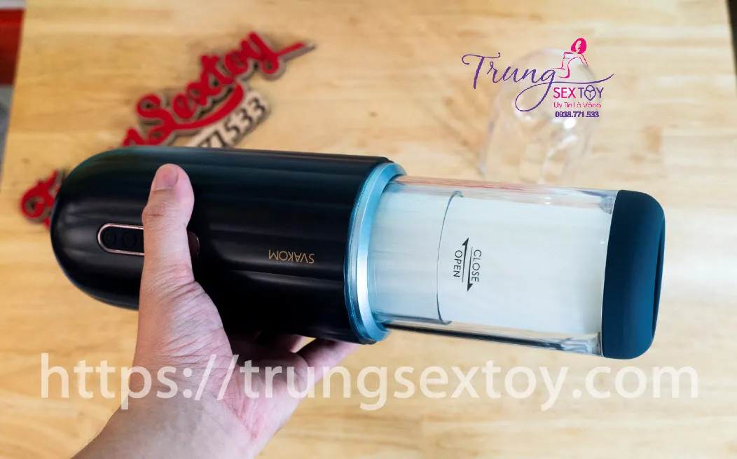 Máy thủ dâm Svakom Alex 5 chế độ rung thụt có âm thanh