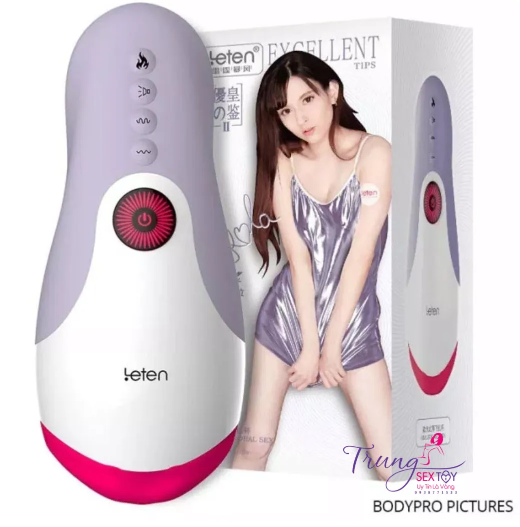 Máy Oralsex Leten kích thích dương vật nam, hàng Nhật, điều khiển dễ dàng