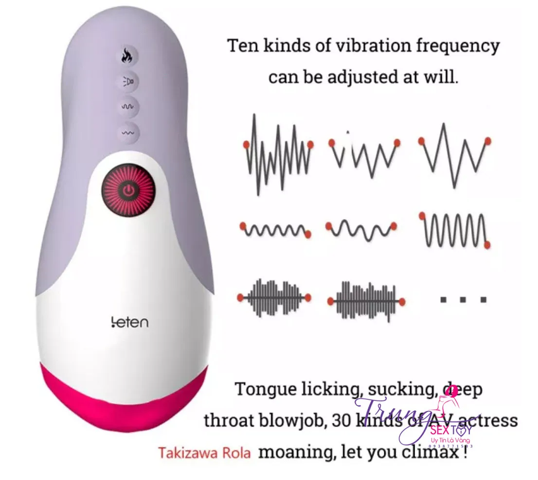 Kích Thích Bú Liếm Dương Vật Máy Oralsex Leten Hút Thủy Tinh