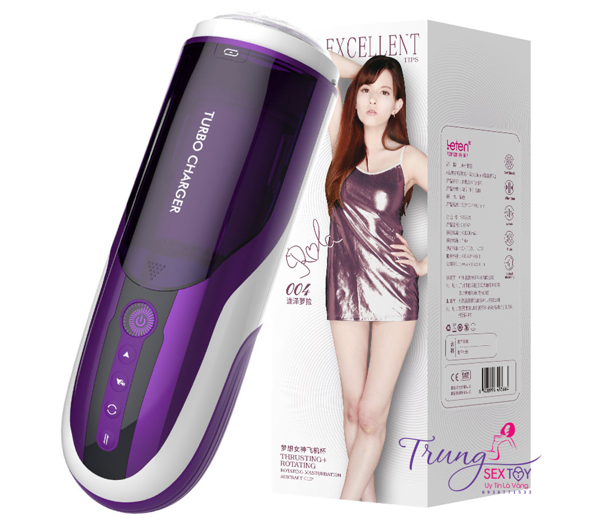 Leten Turbo Charger massage cậu nhỏ siêu phẩm sướng tột đỉnh