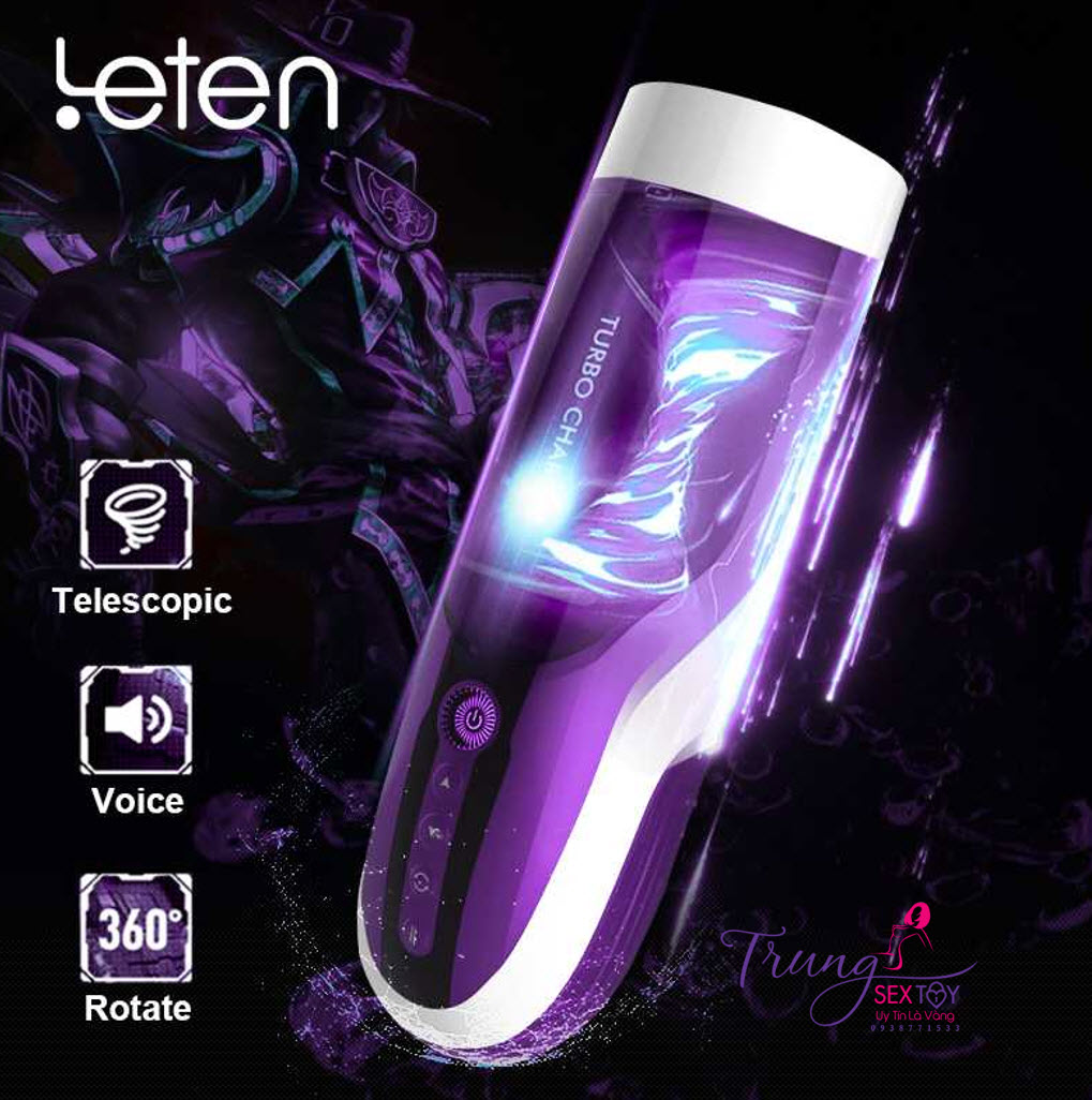 Leten Turbo Charger massage cậu nhỏ siêu phẩm sướng tột đỉnh