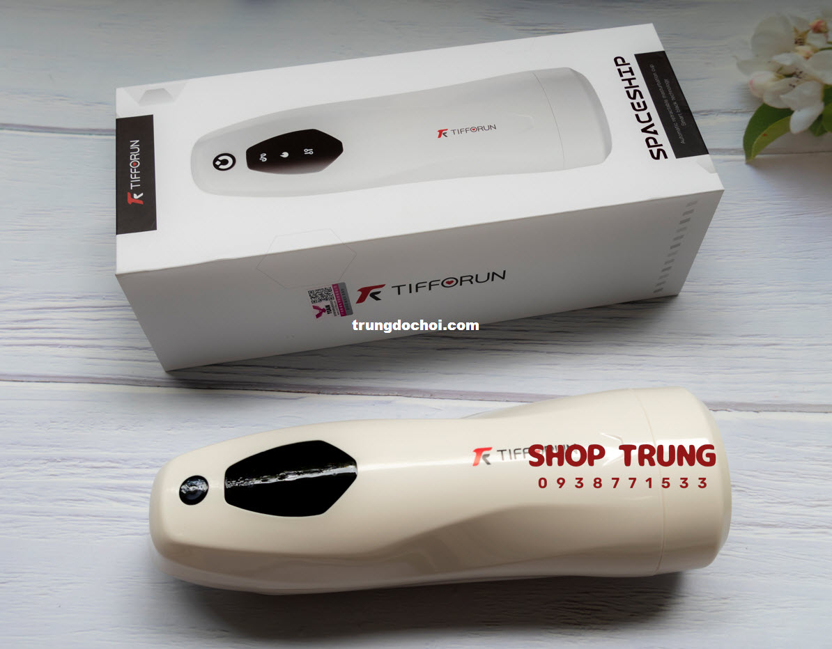 Máy bú mút tự động Tifforun Spaceship, rung mạnh, bền bỉ