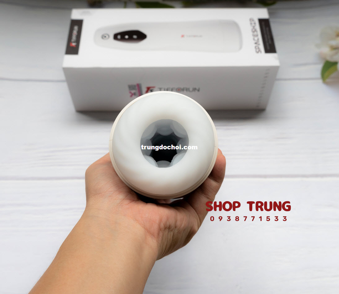 Máy bú mút tự động Tifforun Spaceship, rung mạnh, bền bỉ