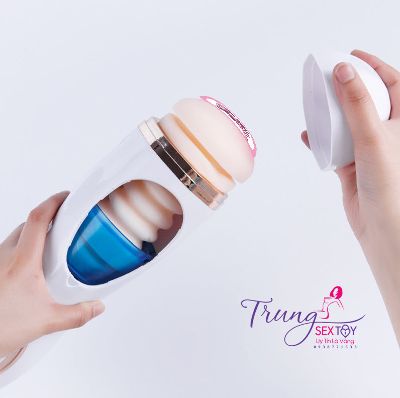 Máy Thủ Dâm Rung Thụt Đa Chế Độ Có Âm Thanh Hút Mạnh