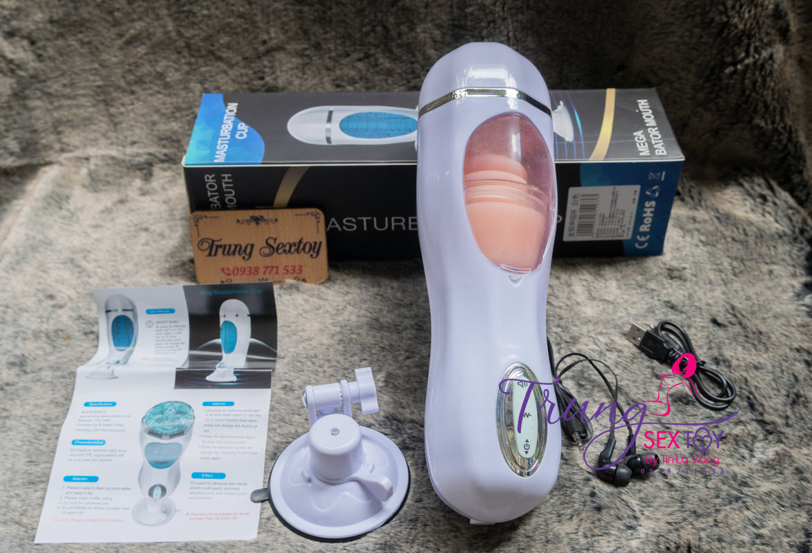 Máy Thủ Dâm Rung Thụt Đa Chế Độ Có Âm Thanh Hút Mạnh