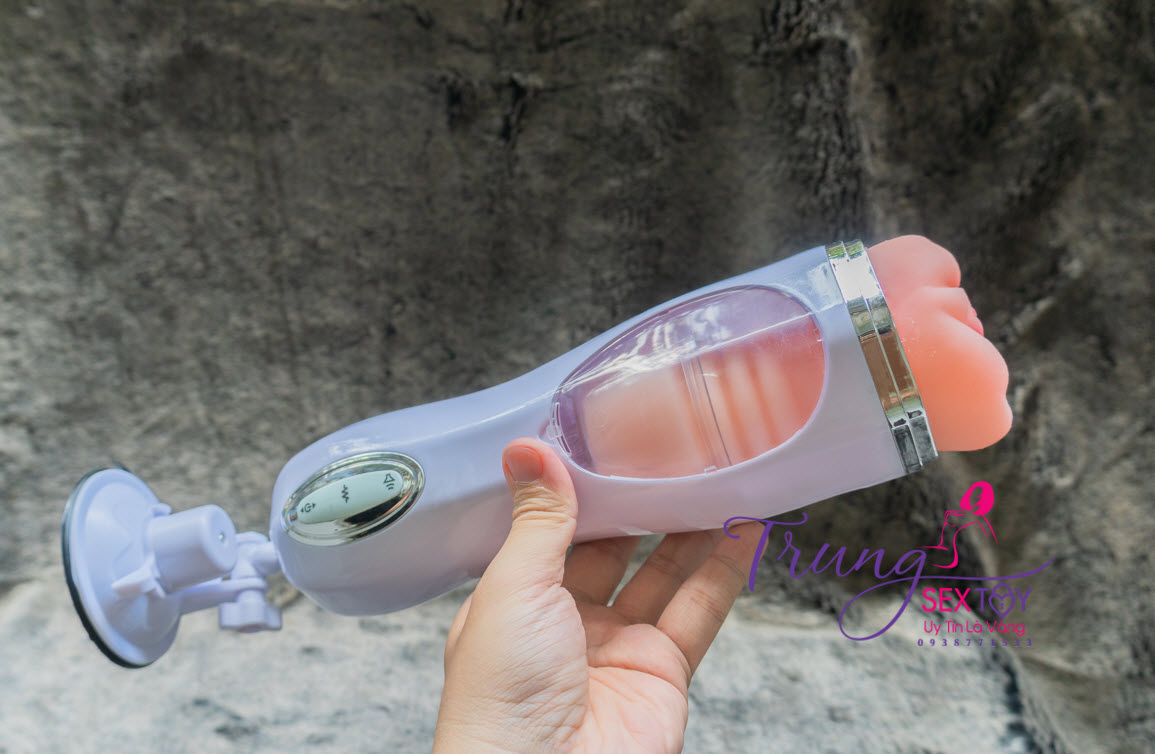 Máy Thủ Dâm Rung Thụt Đa Chế Độ Có Âm Thanh Hút Mạnh