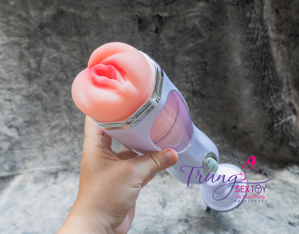 Máy Thủ Dâm Rung Thụt Đa Chế Độ Có Âm Thanh Hút Mạnh