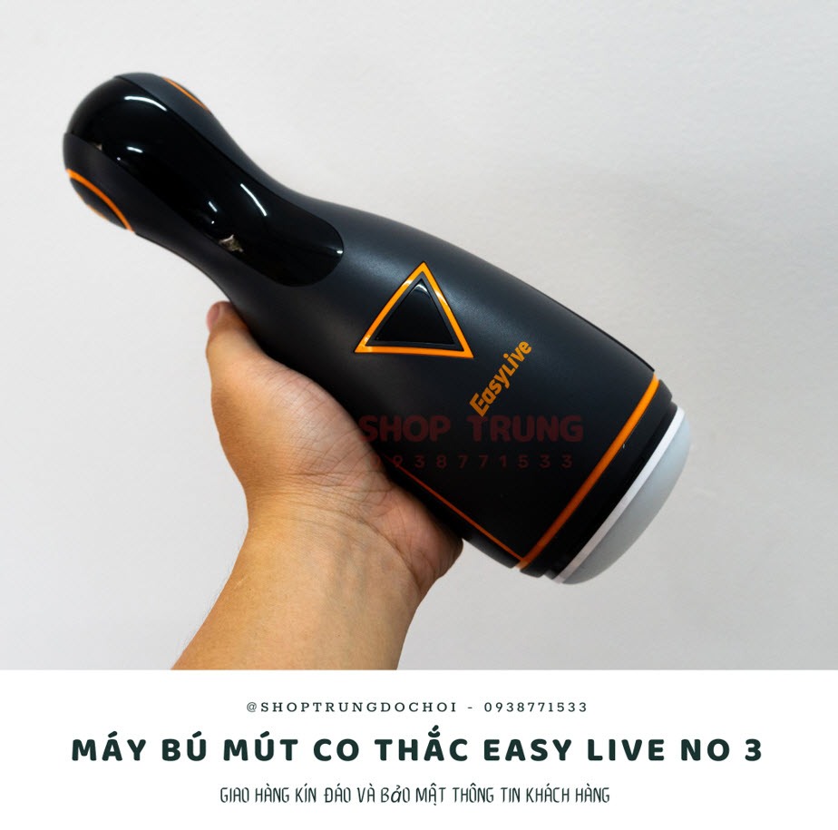 Máy Tự Sướng Easy Live Rung Hút Co Thắt Tự Động Kích Thích