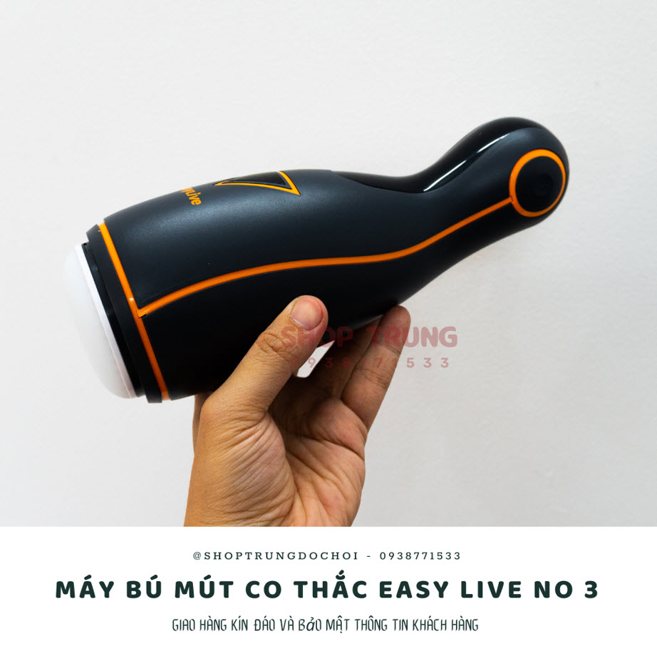 Máy Tự Sướng Easy Live Rung Hút Co Thắt Tự Động Kích Thích