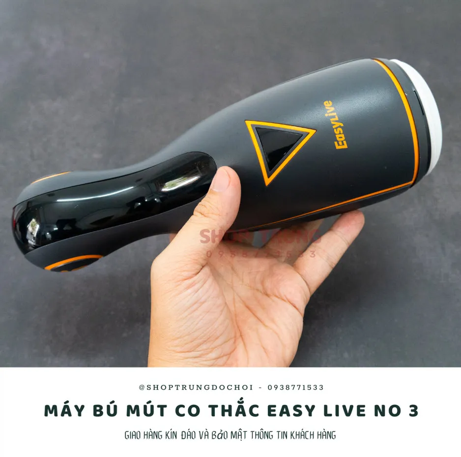 Máy Tự Sướng Easy Live No 3 Rung Hút Tự Động Sưởi Ấm Siêu Phê