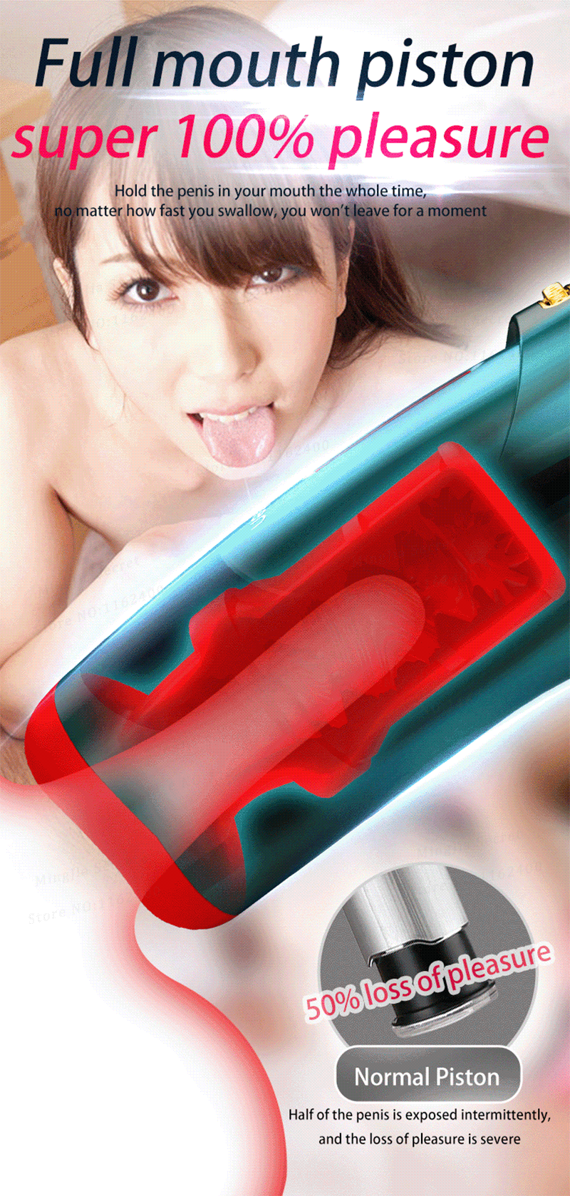 Air Blowjob Leten máy bú mút nhiệt kích thích đỉnh cao