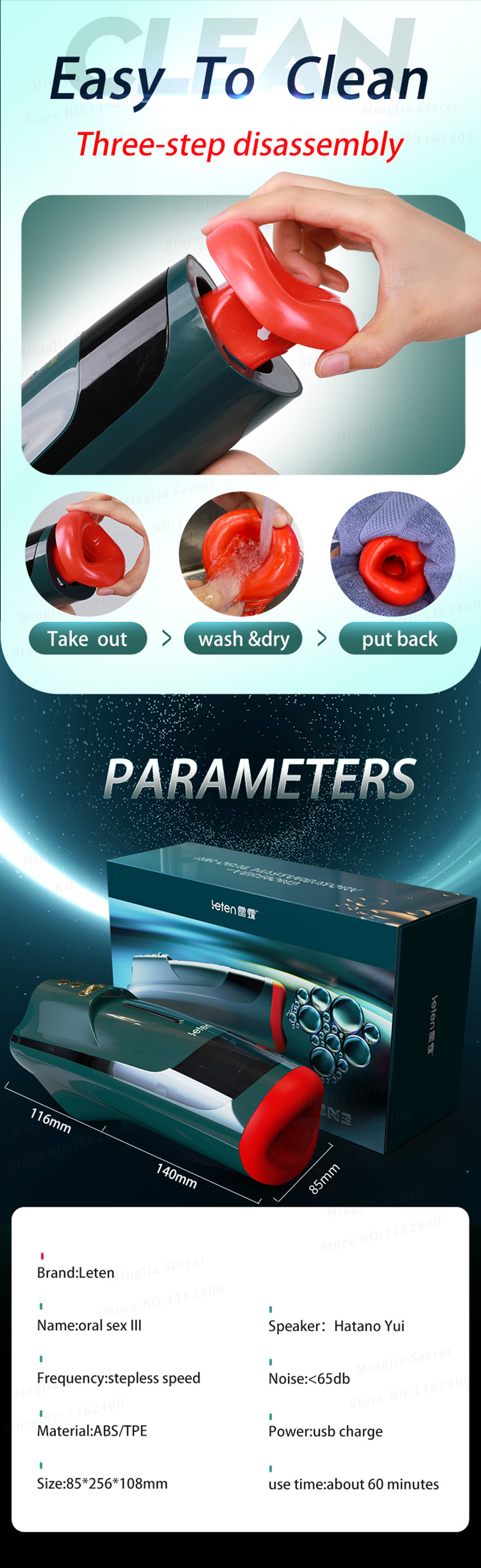 Air Blowjob Leten máy bú mút nhiệt kích thích đỉnh cao