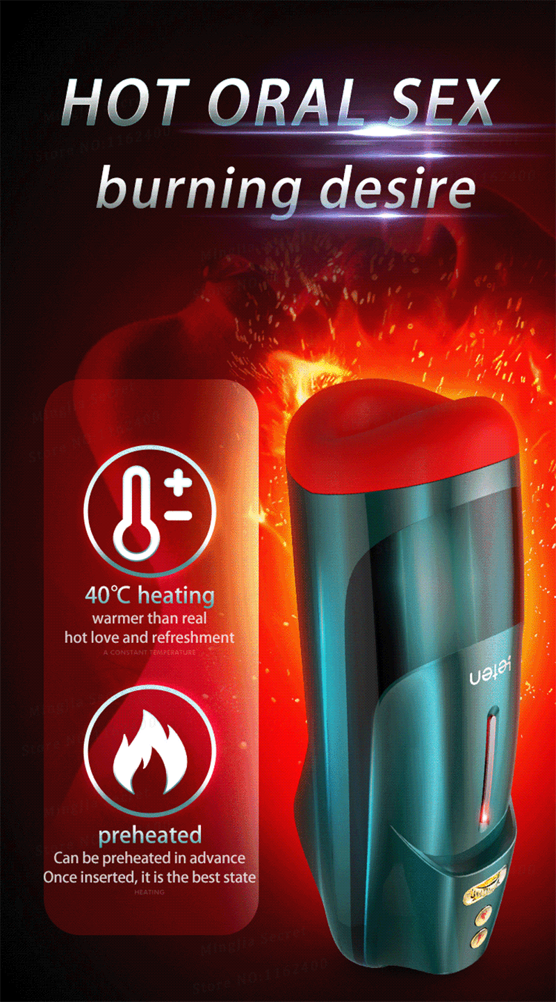 Air Blowjob Leten máy bú mút nhiệt kích thích đỉnh cao