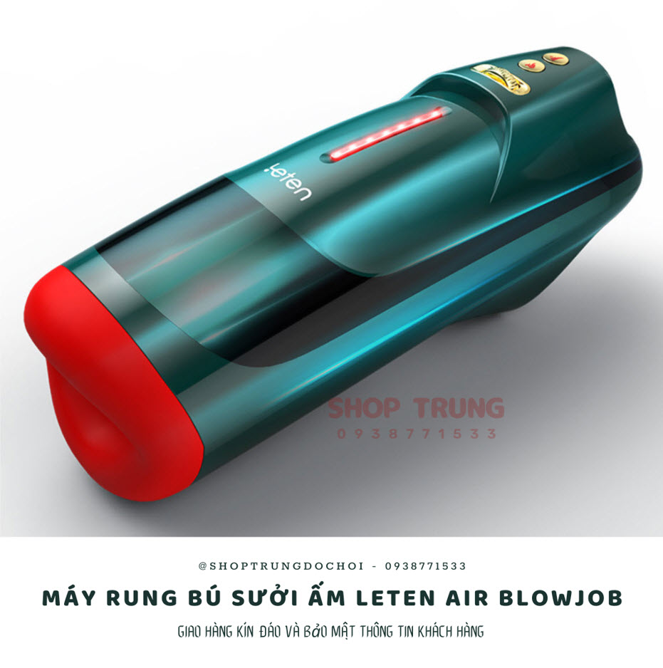 Air Blowjob Leten máy bú mút nhiệt kích thích đỉnh cao