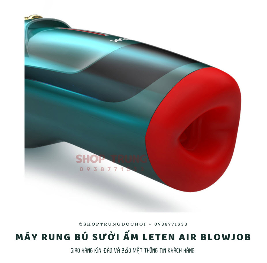 Air Blowjob Leten máy bú mút nhiệt kích thích đỉnh cao