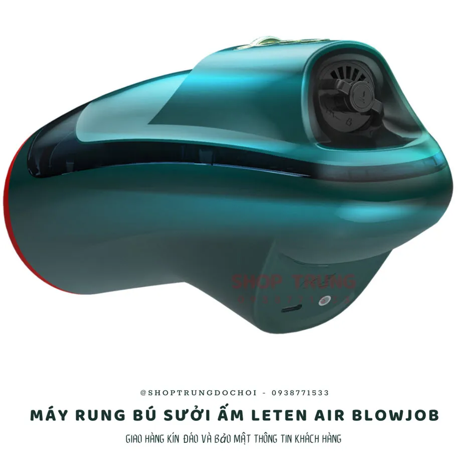 Air Blowjob Leten Máy Bú Mút Có Nhiệt Rung Thụt Sướng Số 1