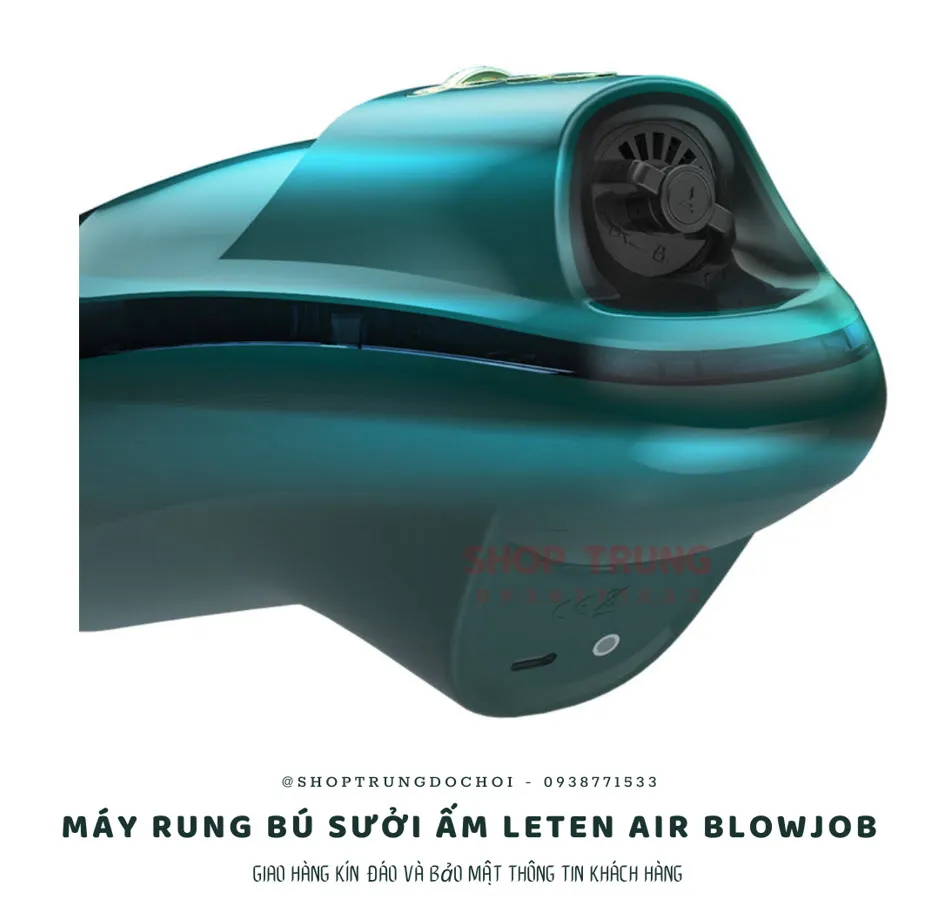 Air Blowjob Leten Máy Bú Mút Có Nhiệt Rung Thụt Sướng Số 1