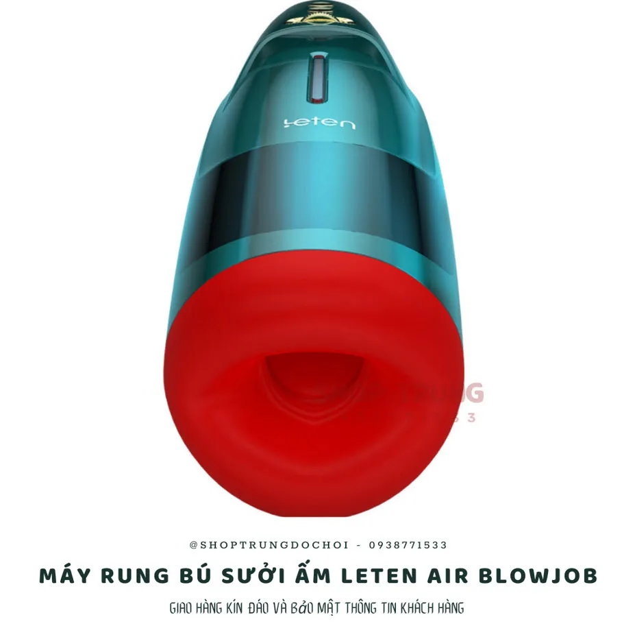Air Blowjob Leten Máy Bú Mút Có Nhiệt Rung Thụt Sướng Số 1