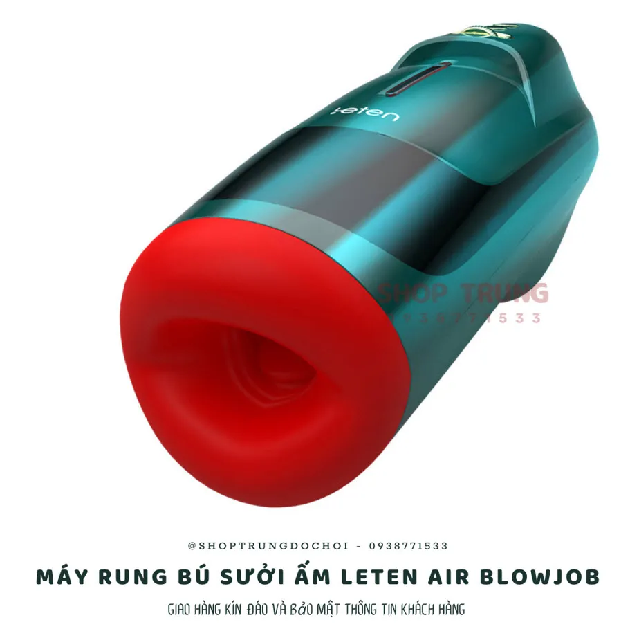 Air Blowjob Leten Máy Bú Mút Có Nhiệt Rung Thụt Sướng Số 1