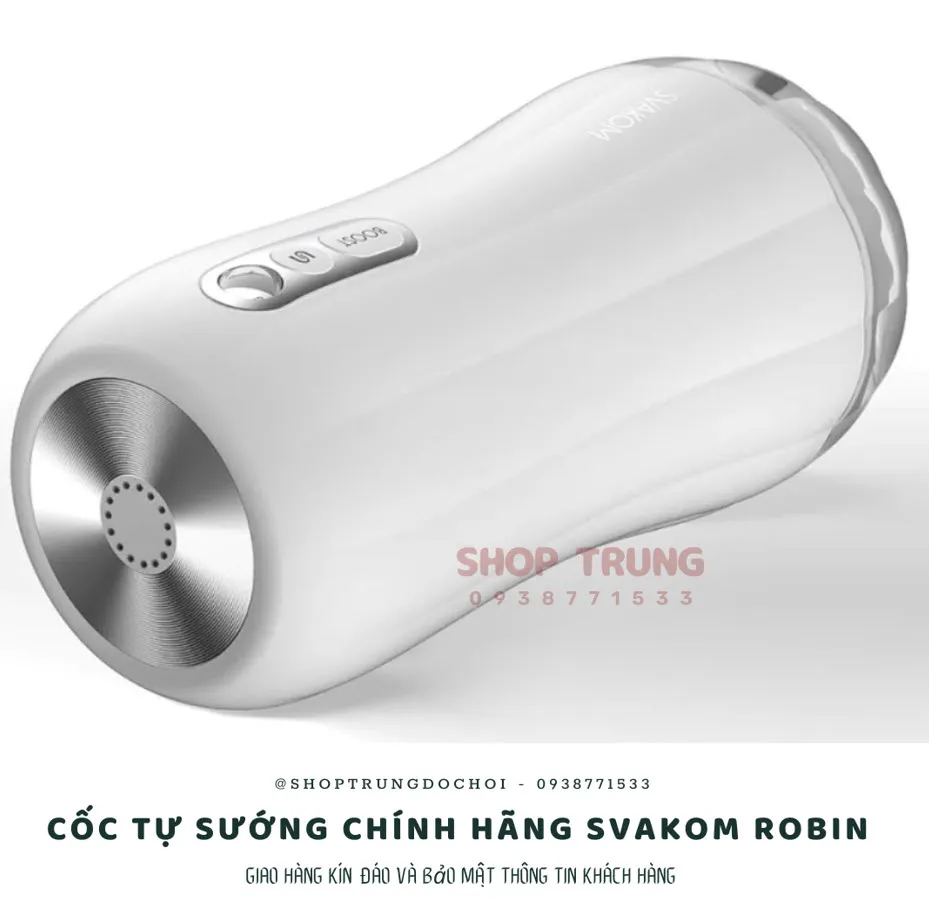Cốc Tự Sướng Svakom Robin Cao Cấp Chính Hãng Giá Tốt
