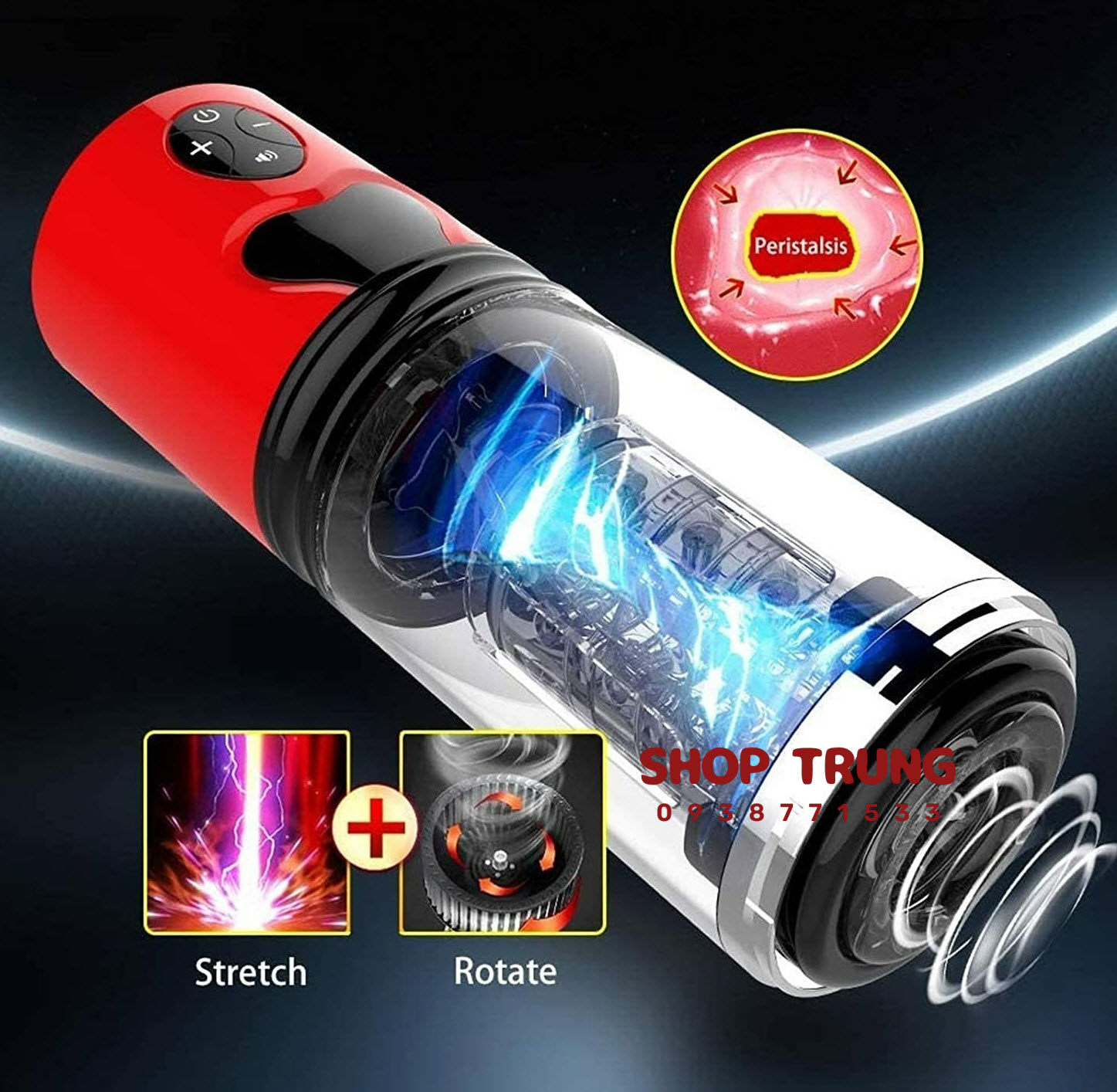 Máy rung thụt Mgic 2023 cho nam tăng khoái cảm, dễ dùng