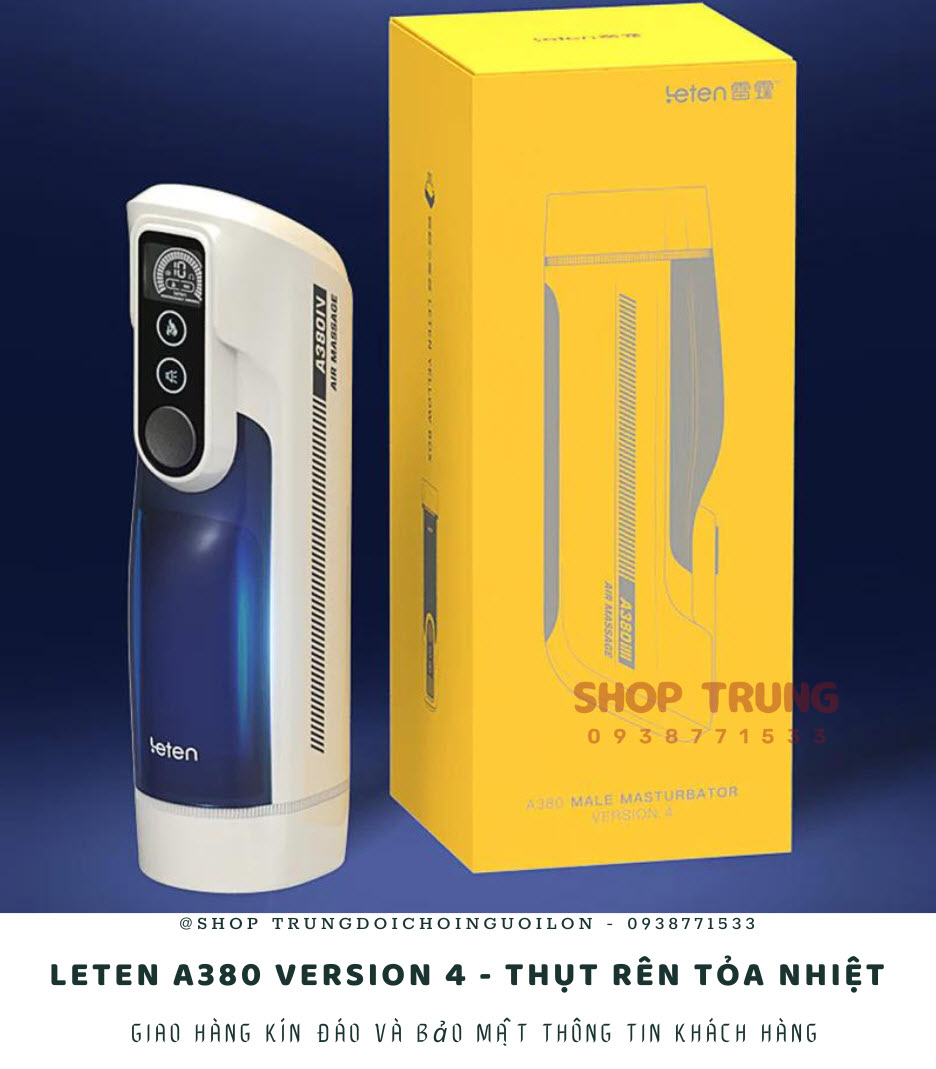 Leten A380 Version 4 máy rung tự động thụt hiện đại siêu bền