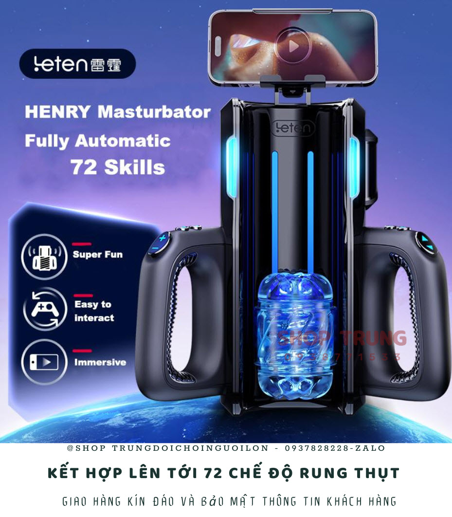 Leten King Pro siêu mạnh máy thủ dâm cao cấp chất lượng