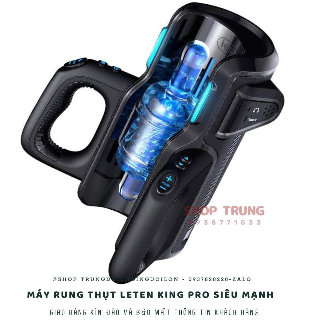 Leten King Pro siêu mạnh máy thủ dâm cao cấp chất lượng