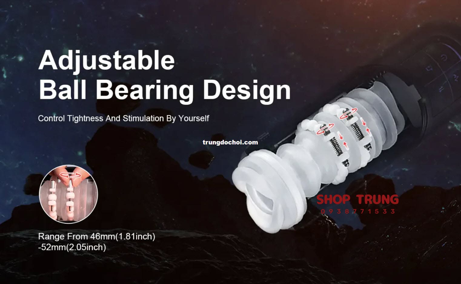 XT12 Máy Tự Sướng Nam Tự Động Rung Thụt Cực Đỉnh Mạnh Mẽ