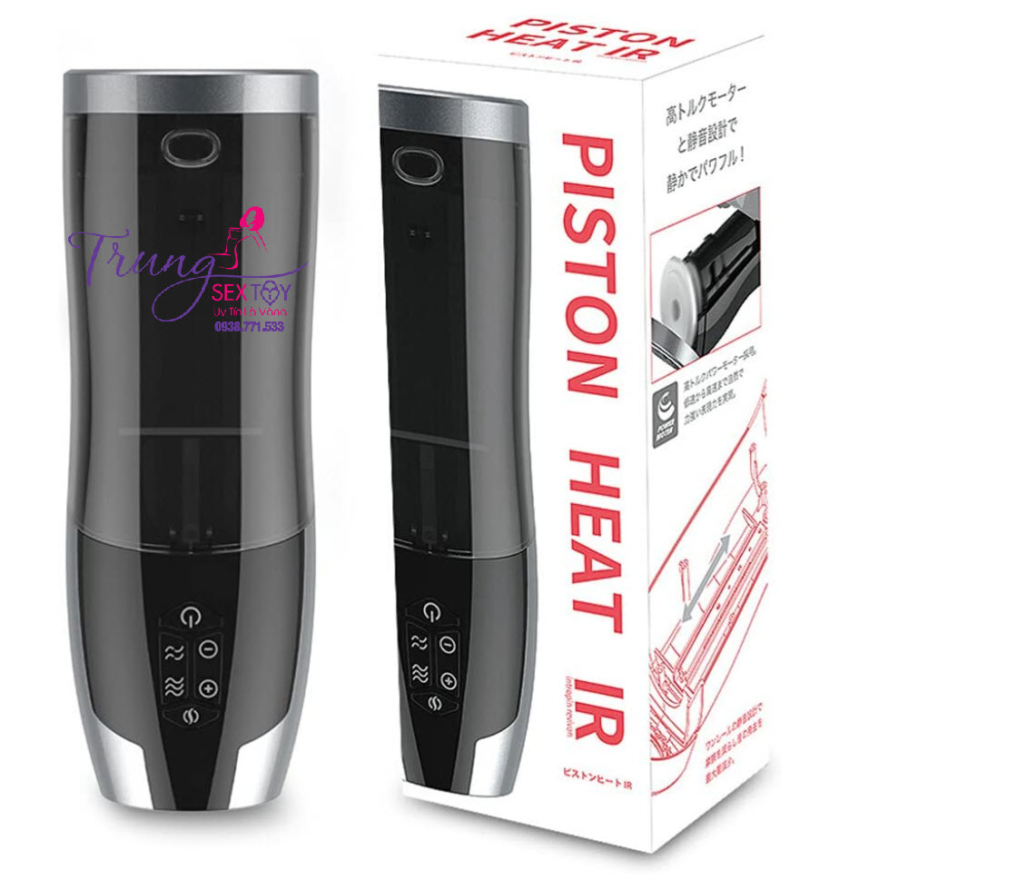 Máy thủ dâm Piston Heat IR cực đã, tăng khoái cảm nam giới