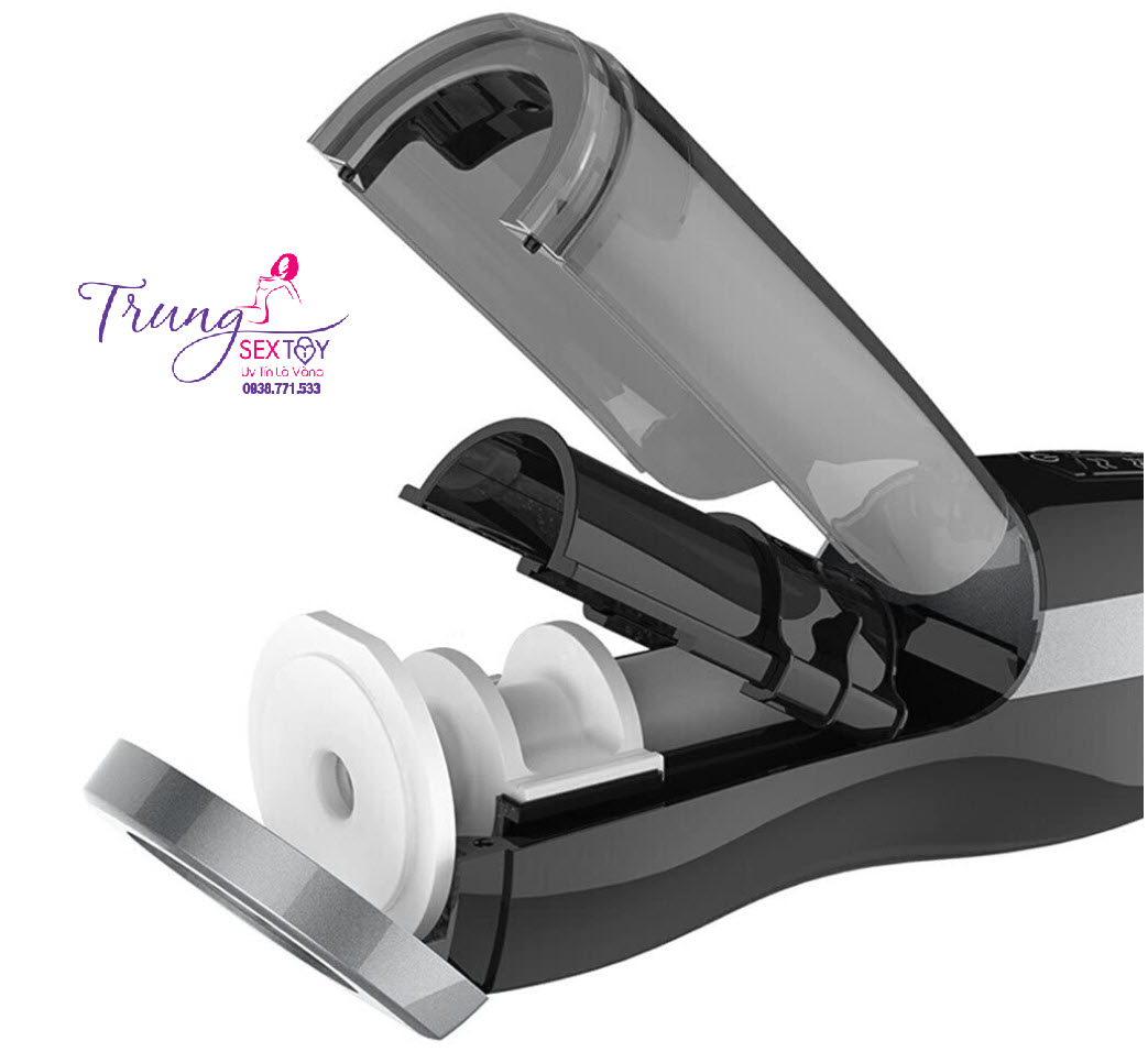 Máy thủ dâm Piston Heat IR cực đã, tăng khoái cảm nam giới