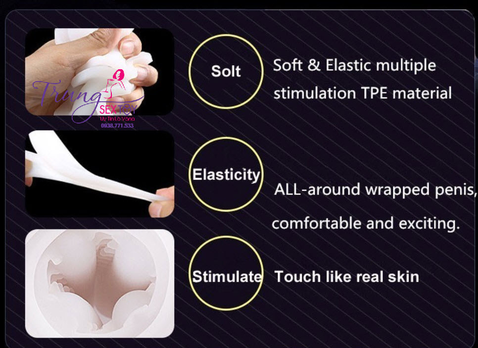 Máy thủ dâm Piston Heat IR cực đã, tăng khoái cảm nam giới