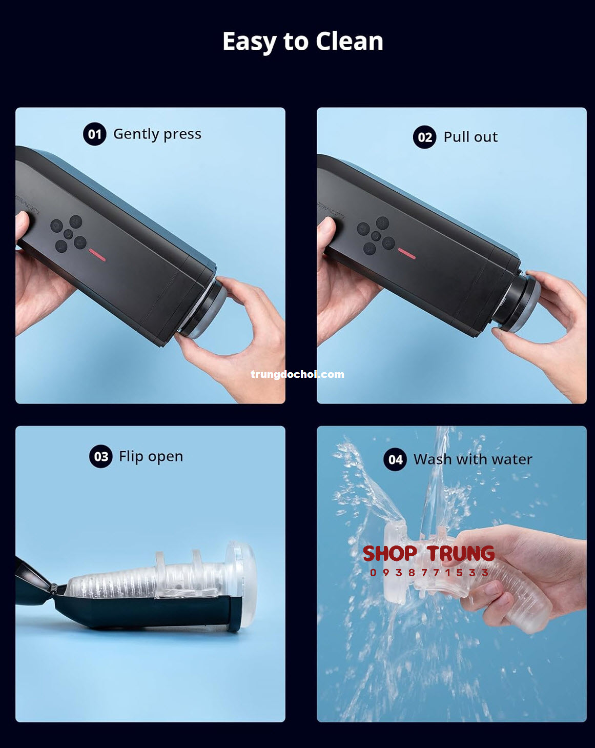 Máy Rung Thụt Lovense Solace Cực Phê Tăng Khoái Cảm Tối Đa