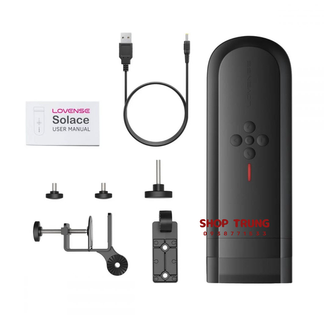 Máy Rung Thụt Lovense Solace Cực Phê Tăng Khoái Cảm Tối Đa