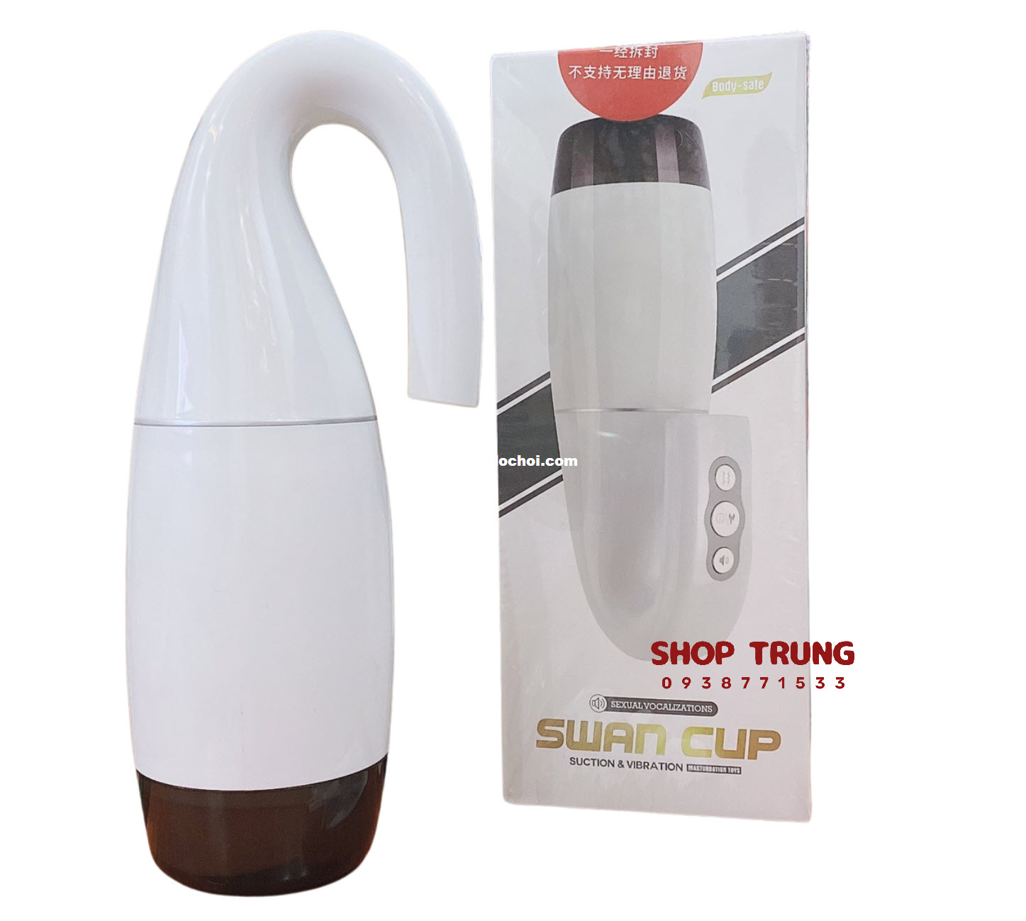 Máy Thủ Dâm Swan 7 Chế Độ Rung Tự Động Siêu Thỏa Mãn 2024