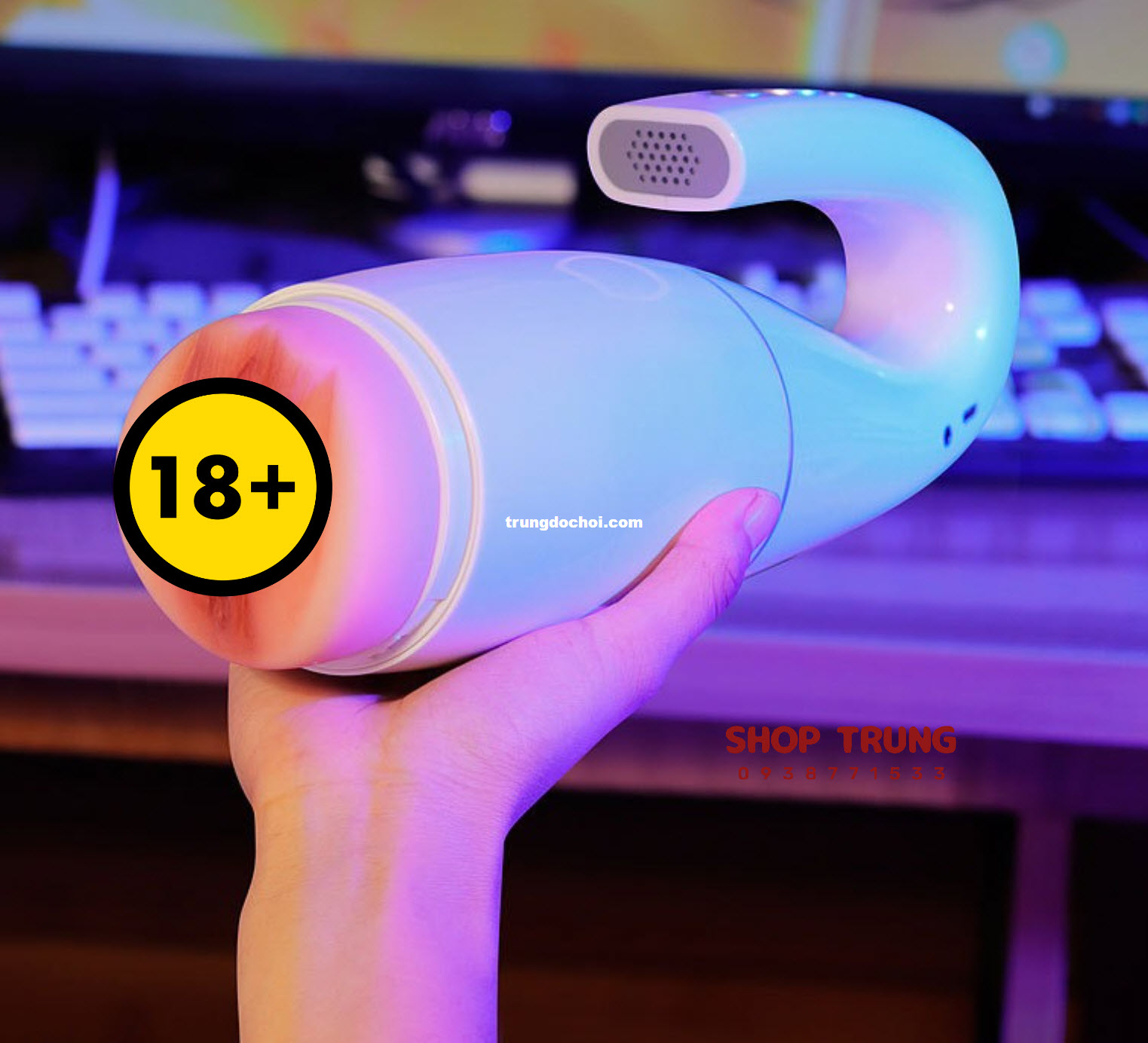 Máy Thủ Dâm Swan 7 Chế Độ Rung Tự Động Siêu Thỏa Mãn 2024