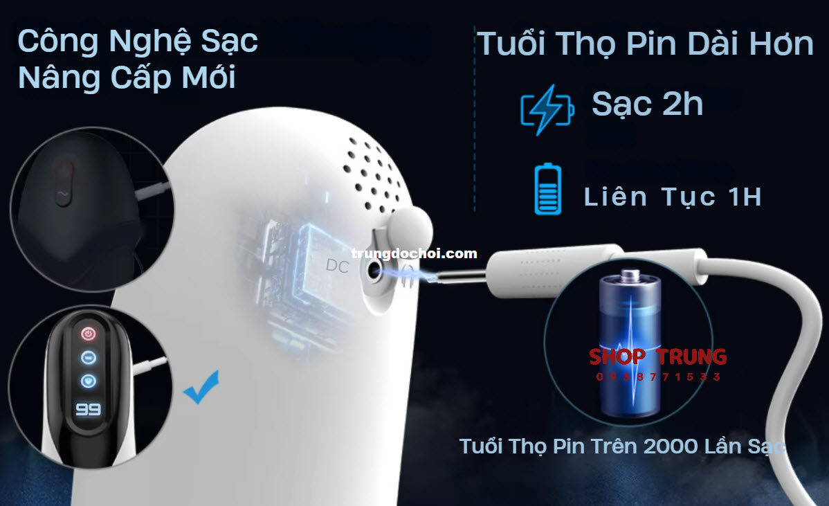 Máy Bú Mút Dương Vật 9 Chế Độ Rung Hút LCD Sảng Khoái Máy Bú Mút Dương Vật 9 Chế Độ Rung Hút LCD Sảng Khoái