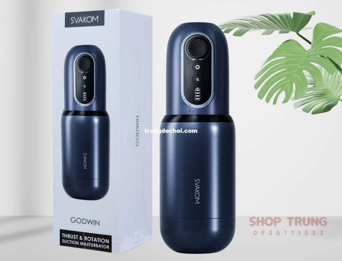 Svakom Godwin Máy Thủ Dâm Nam Giới Siêu Mạnh Trải Nghiệm Đỉnh