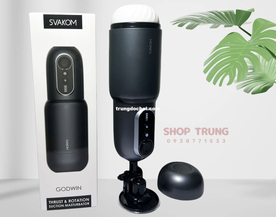 Svakom Godwin Máy Thủ Dâm Nam Giới Siêu Mạnh Trải Nghiệm Đỉnh